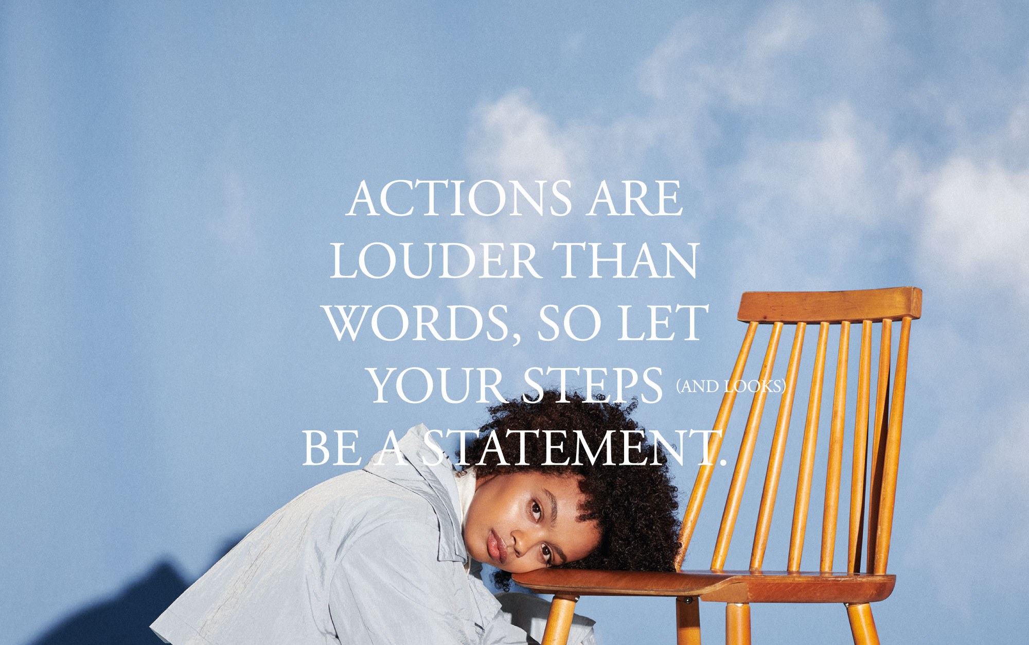 Actions are worth more than words