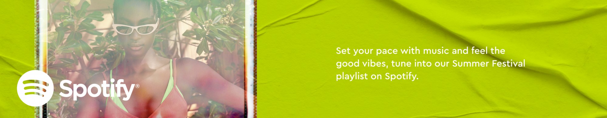 Bring music to your steps with our playlist