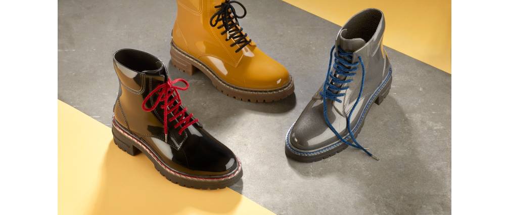 Botas Militares Vegan com Cordões - Mulher | Lemon Jelly®