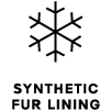 SYNTHETIC FUR LINING