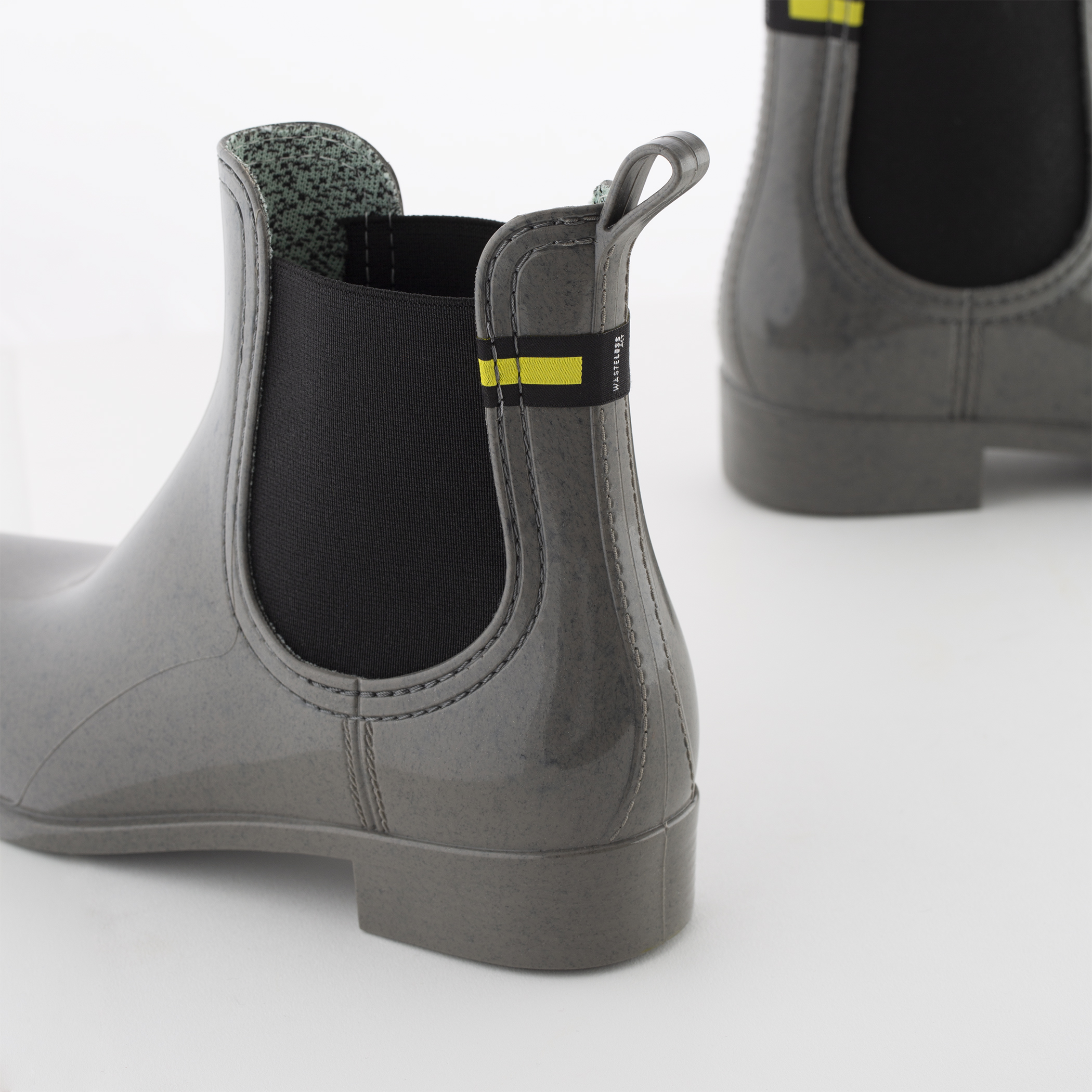 Lemon Jelly | Gray Recycled Boots Chelsea Style Women BRISA 02 - 10015729