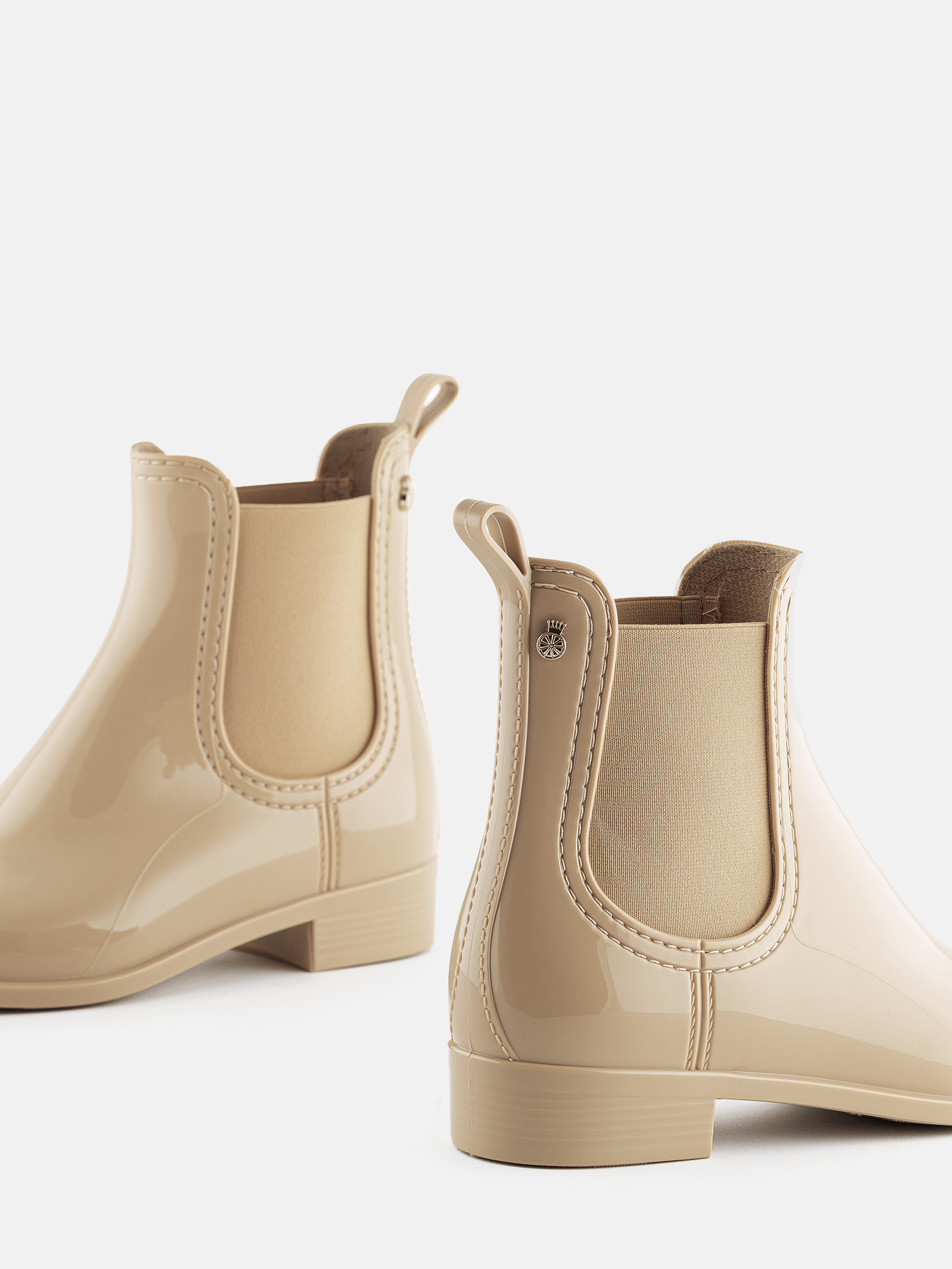 lemon jelly boots beige