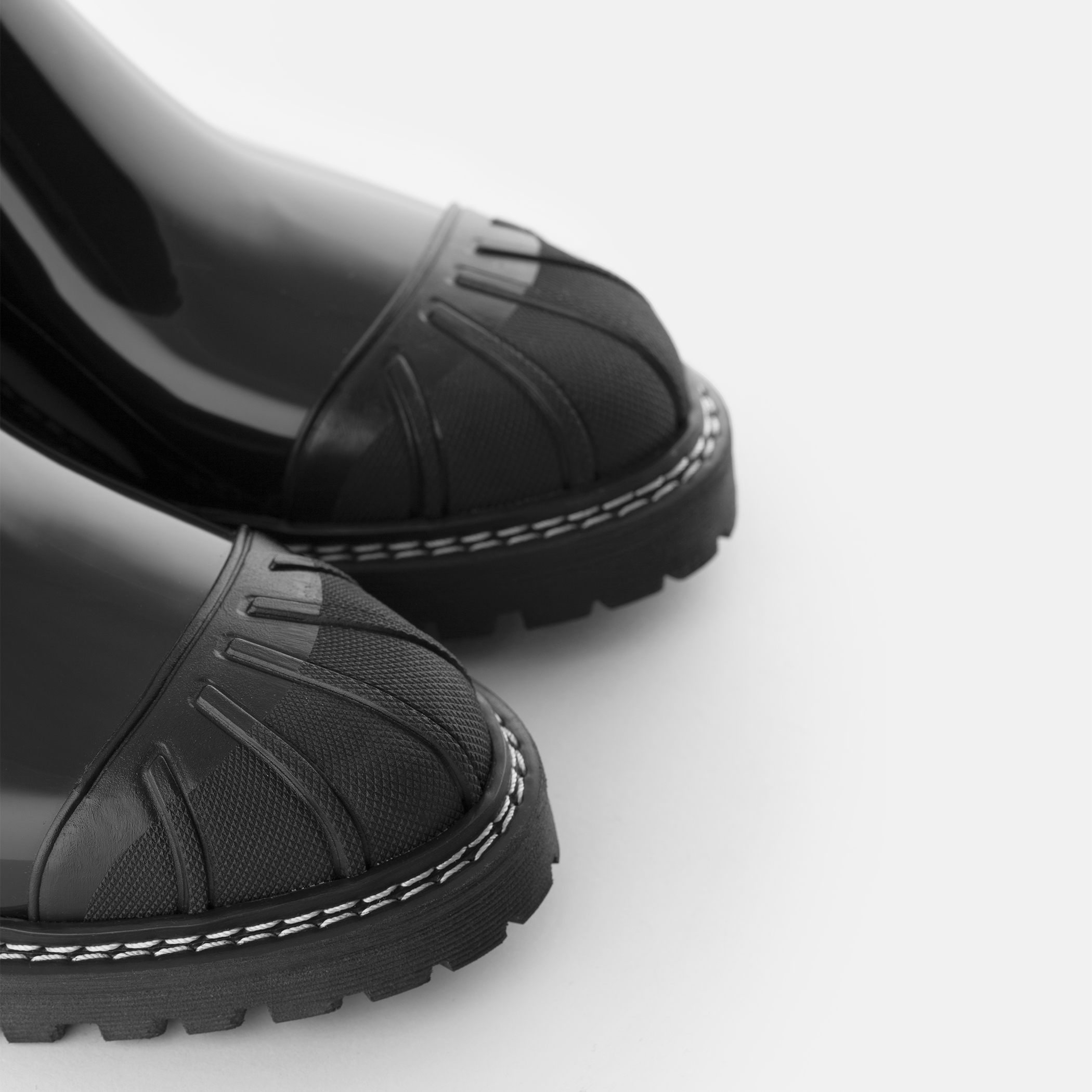 Lemon Jelly Women's Vegan Black Ankle Boots with Toecap ASTRID 01 ...