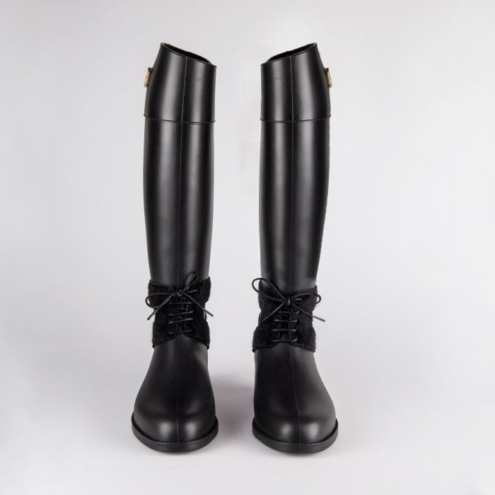 Black Over the Knee Boot