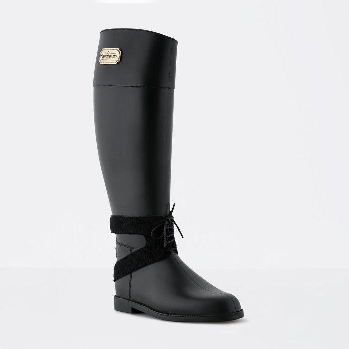 Black Over the Knee Boot