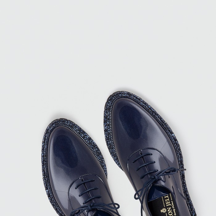 Lemon Jelly | Sapatos Oxford Azul com glitter JODY 02 - 10012158