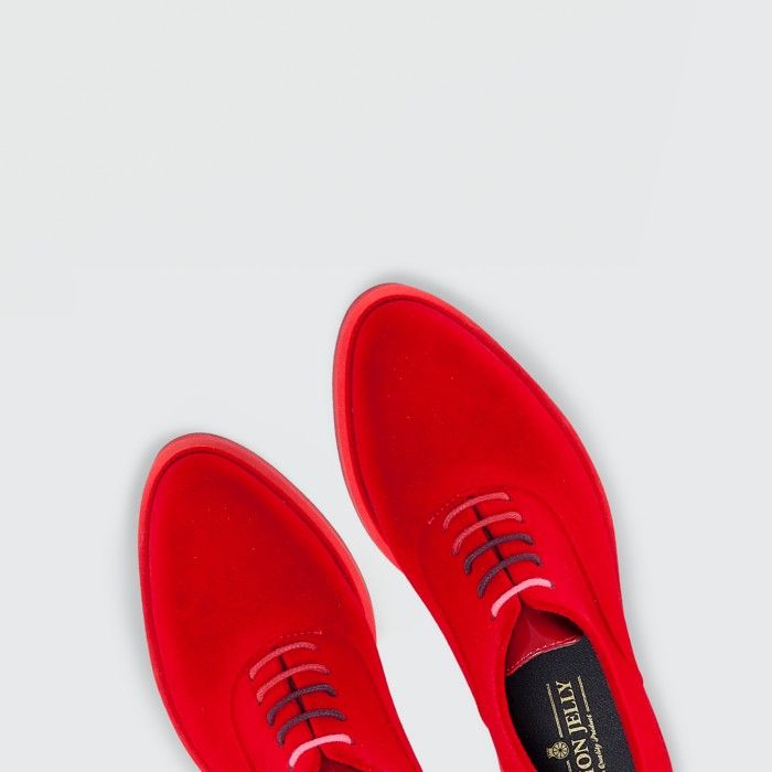 Red Oxford Shoe - 10012978