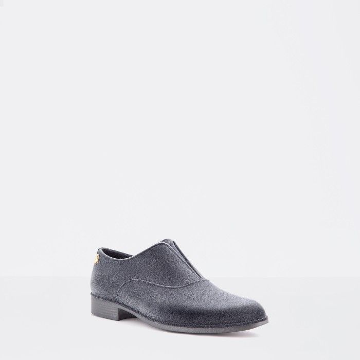 GREY OXFORD SHOE - 10012311