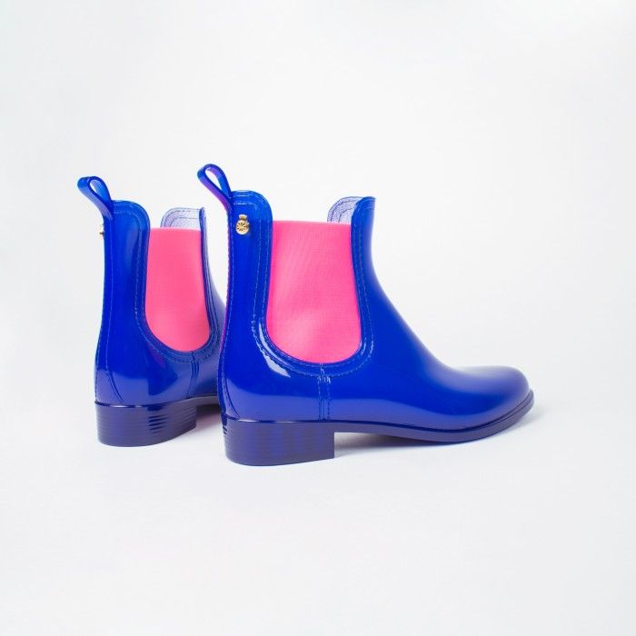 BLUE ANKLE BOOT - 10007099