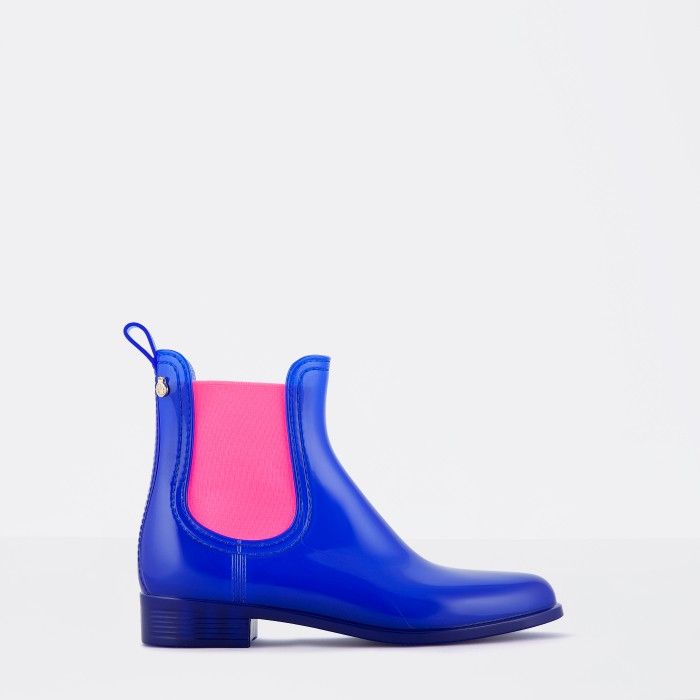 BLUE ANKLE BOOT - 10007099