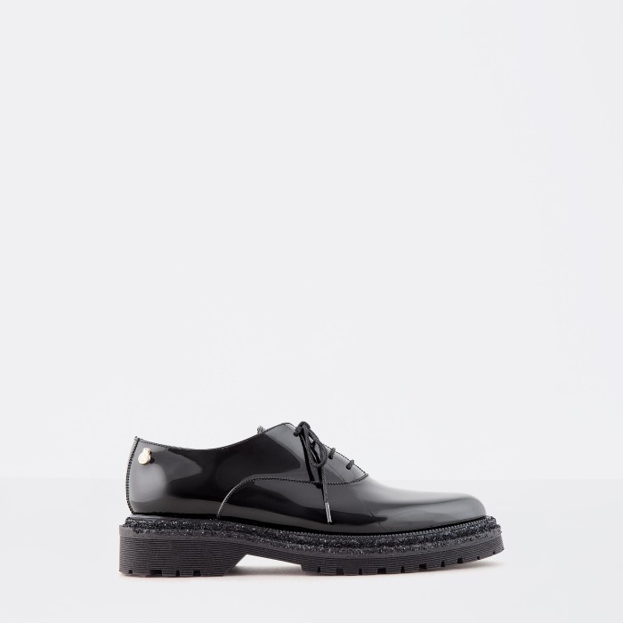Lemon Jelly | Black Oxford Shoe with Glitter | Women JODY 01