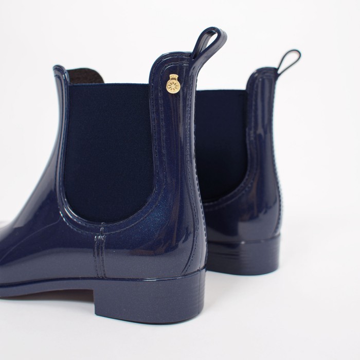 Blue Ankle Boot