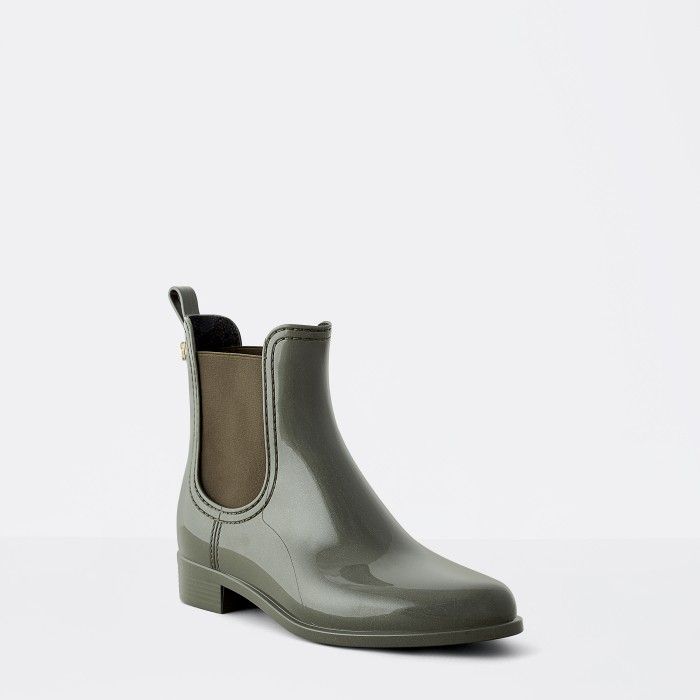 GREEN ANKLE BOOT - 10011862