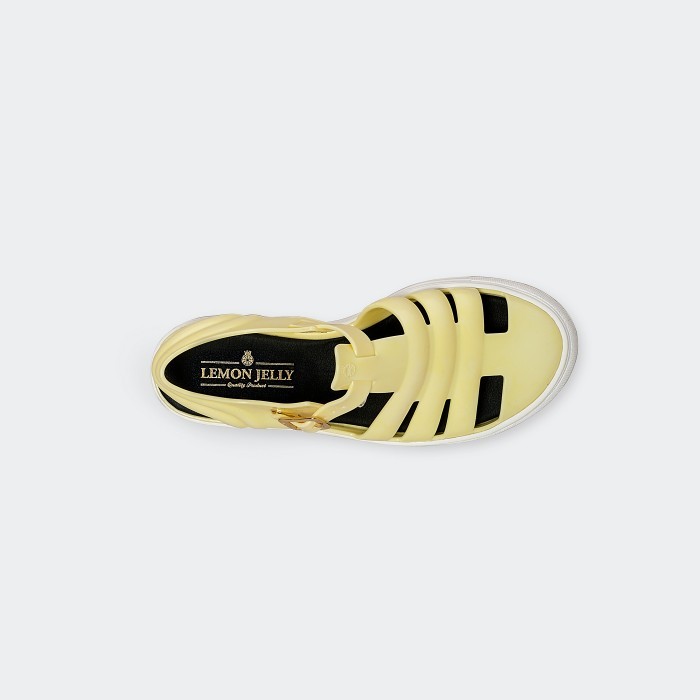 lemon jelly crystal sandals