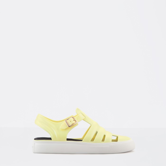 lemon jelly crystal sandals