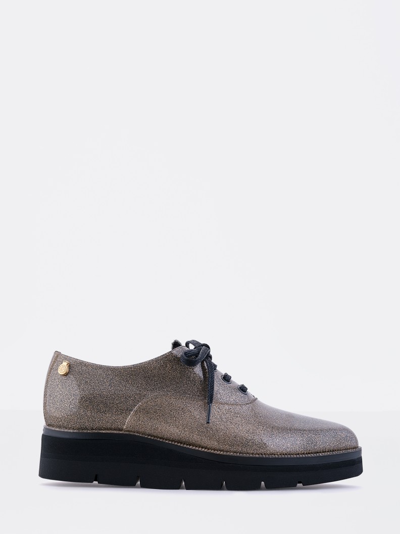 Miriam Transparent Gold/Glitter