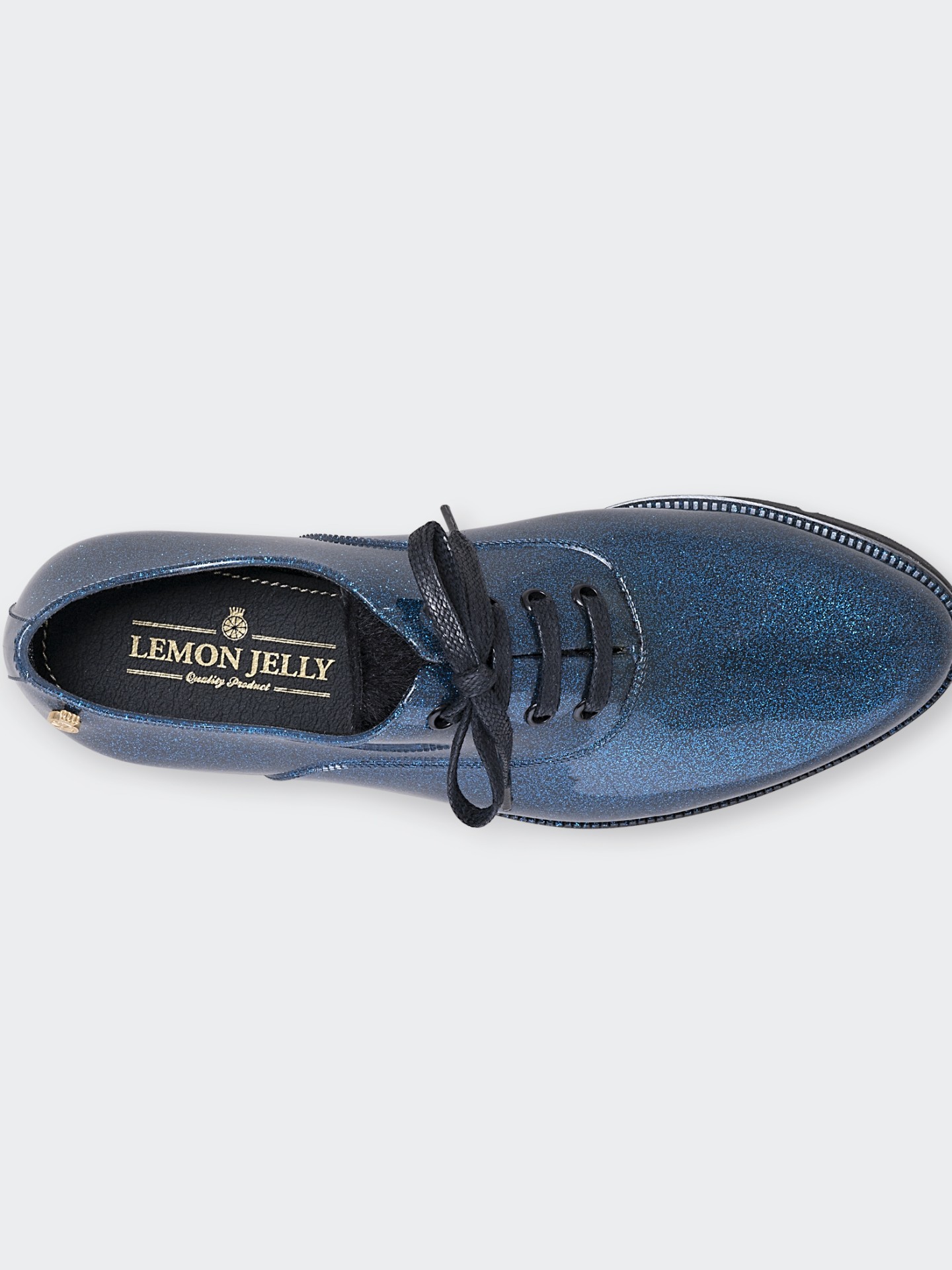 Miriam Transparent Blue/Glitter