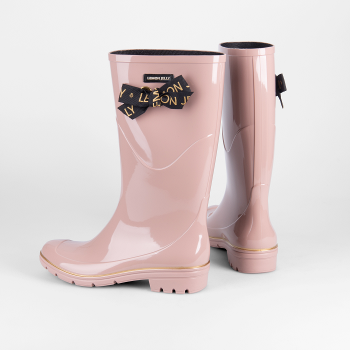 Lemon Jelly | Pink Knee High Boots with Lace | Women JILIAN 03 - 10014214