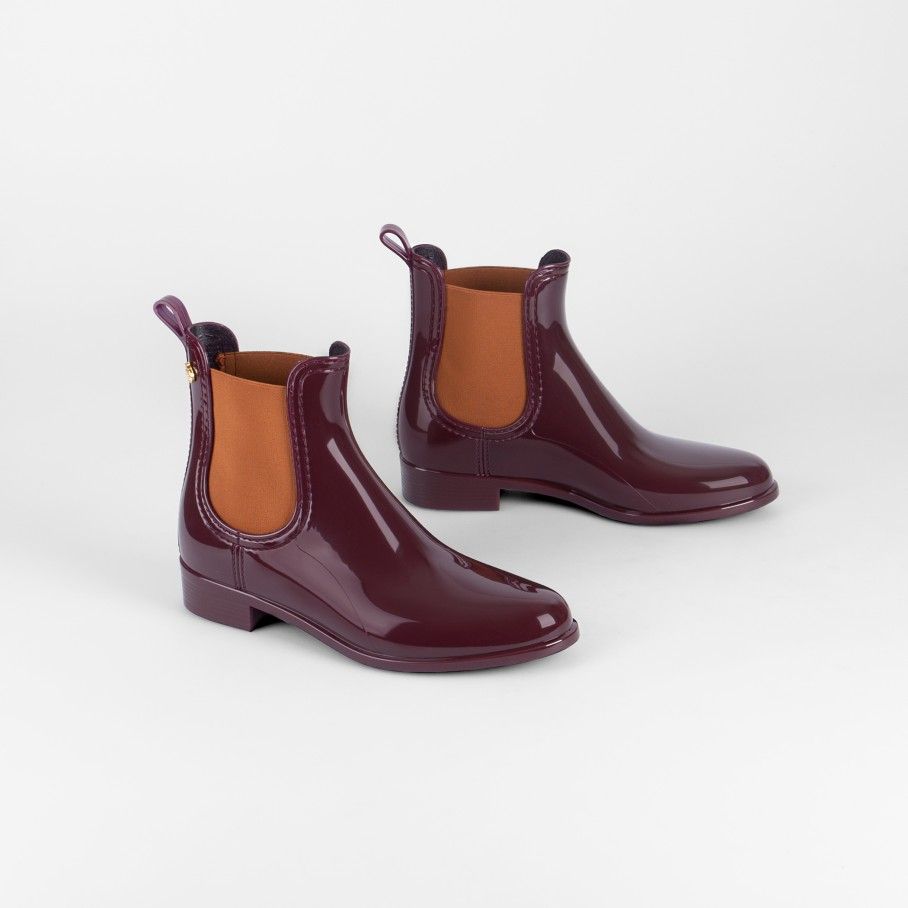 lemon jelly rain boots