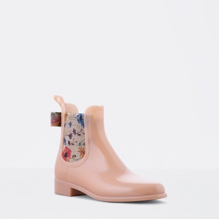 Lemon Jelly | Caramel Chelsea Boots in Plastic FLORENCE 03 - 10015055