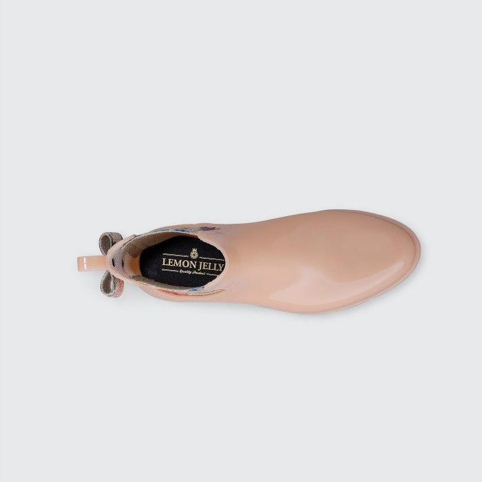 Lemon Jelly | Caramel Chelsea Boots in Plastic FLORENCE 03 - 10015055