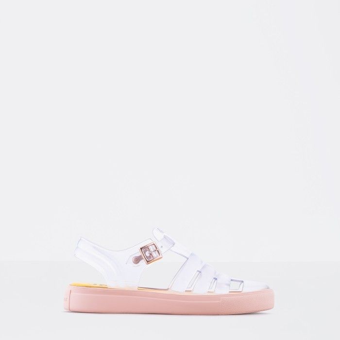 Lemon Jelly | Clear/Pink Water Jelly Sandals | Woman CRYSTAL 16