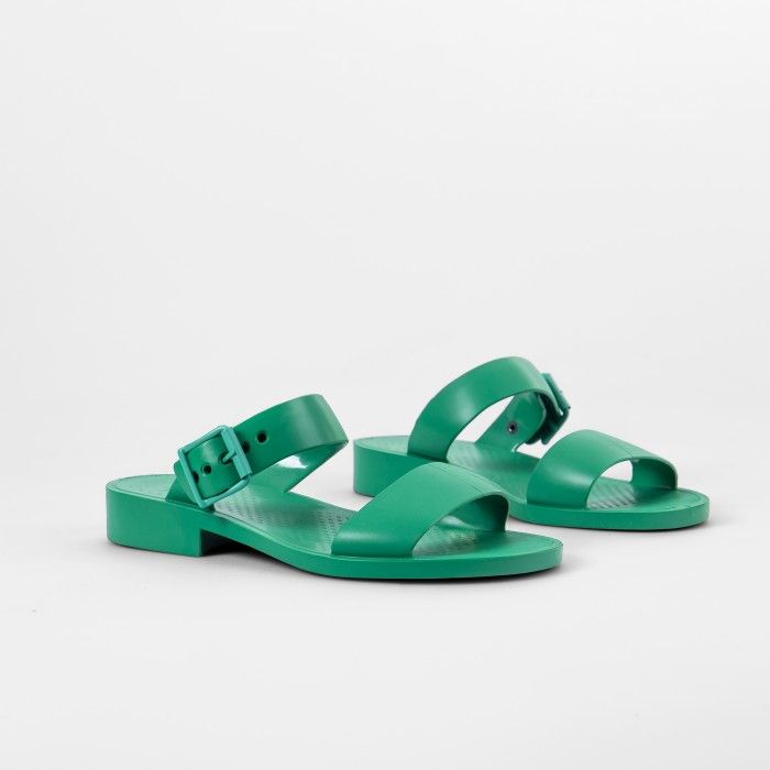 Lemon Jelly | Green Heeled Jelly Sandals | Woman CARLY 03 - 10015115