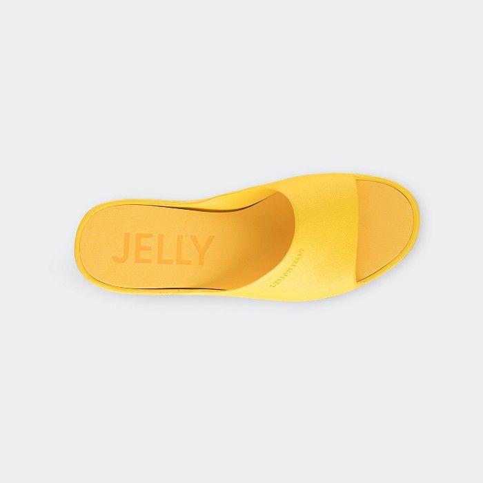 Lemon Jelly | Yellow Platform Slides for Woman SUNNY 04 - 10015061