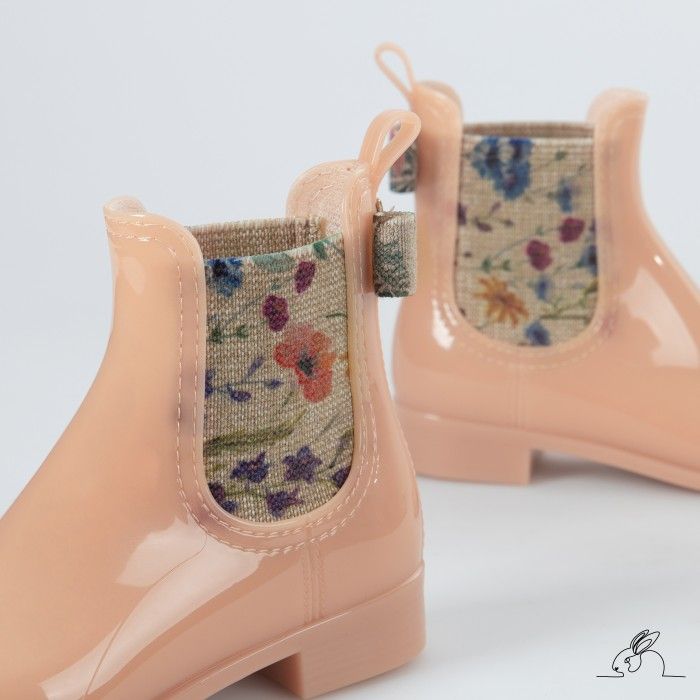 Lemon Jelly | Caramel Chelsea Boots in Plastic FLORENCE 03 - 10015055