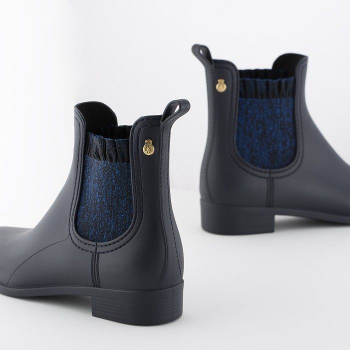Lemon Jelly | Botins Azuis com Folhos e Glitter EMERY 02 - 10015749