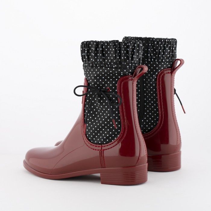 Lemon Jelly | Botas Vermelhas Cano Mdio | Botas Vegan NESSA 02 - 10015751