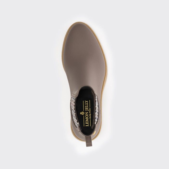 Lemon Jelly | Borwn Heeled Bootie with  Pattern LOGAN 02 - 10015793