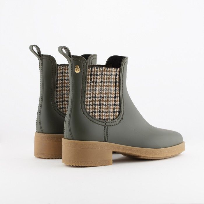 Lemon Jelly | Botins de Salto Verdes com Padro  LOGAN 03 - 10015794