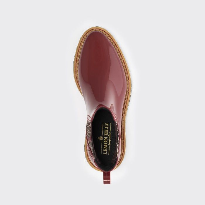 Lemon Jelly | Botas de Plataforma Vermelhas com Padro IZA 03 - 10015815