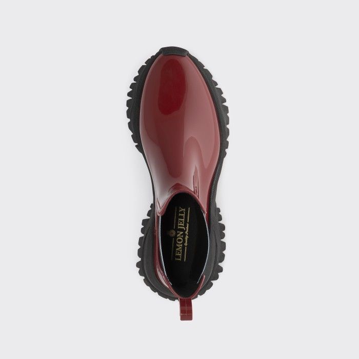 Lemon Jelly | Red Sporty Low Boots | Women | Vegan JAYDEN 04 - 10015820