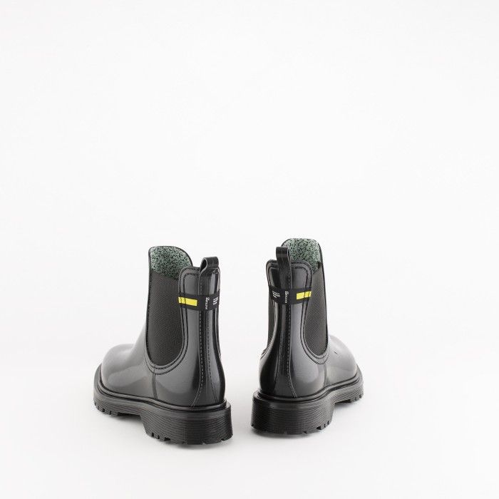 Lemon Jelly | Black Recycled Boots with Platform MAREN 01 - 10015660