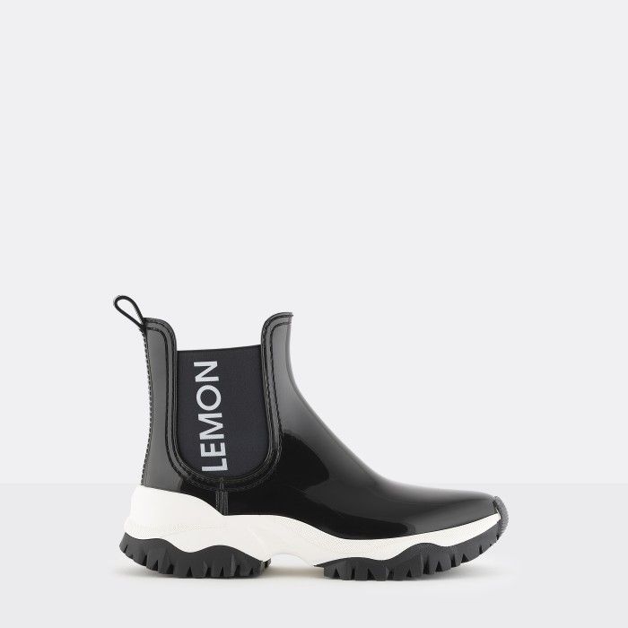 Lemon Jelly | Black Sporty Low Boots | Women | Vegan JAYDEN 01 - 10015699