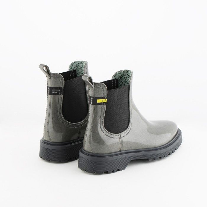 Lemon Jelly | Grey Recycled Boots with 
