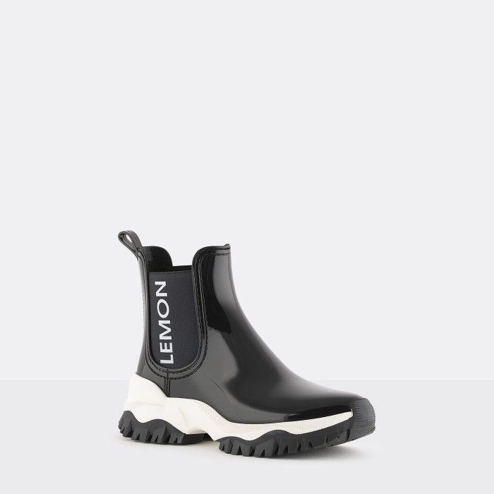 Lemon Jelly | Black Sporty Low Boots | Women | Vegan JAYDEN 01 - 10015699