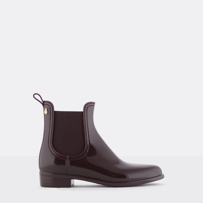 Lemon Jelly | Wine Rain Boots with Fur Interior WARM COMFY 02 - 10015739