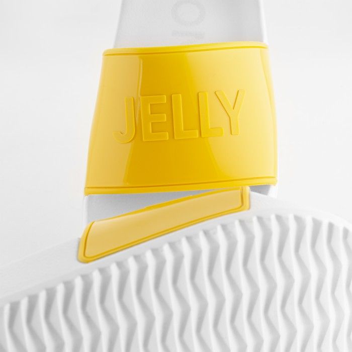Lemon Jelly | Chinelos Femininos Vegan Amarelos/Brancos OPAL 03