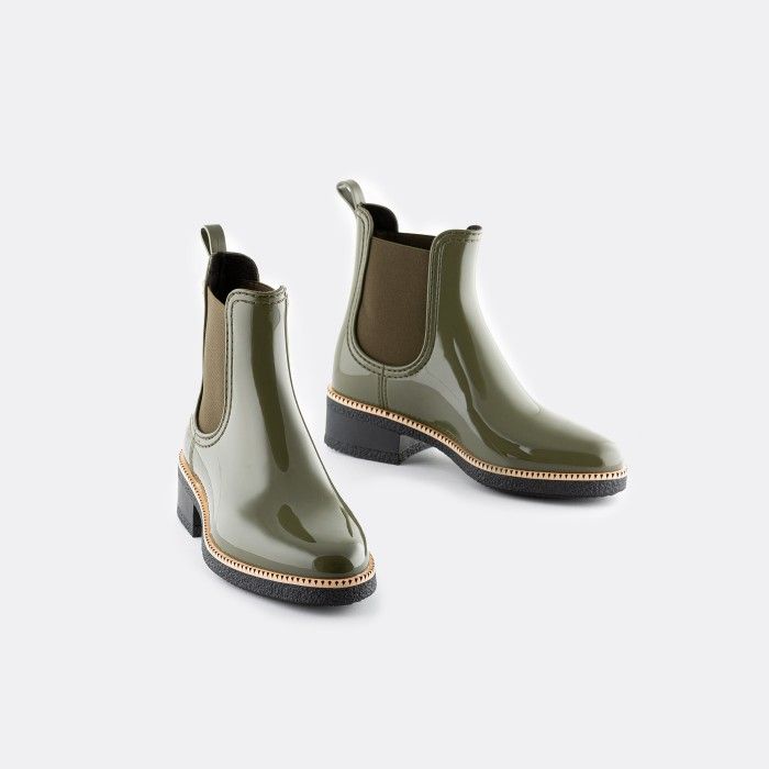 Lemon Jelly | Botins Quentes Verde Militar Vegan WARM AVA 07 - 10017396