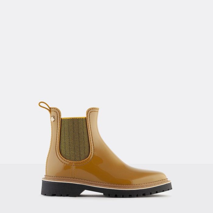 Lemon Jelly | Botins Amarelos Vegan Elstico Texturado LAKISHA 02 - 10017416