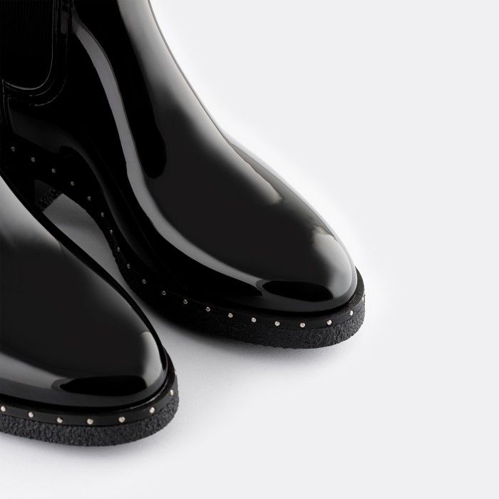 Lemon Jelly | Botins Pretos Vegan com Salto e Tachas CANDISS 01 - 10017236