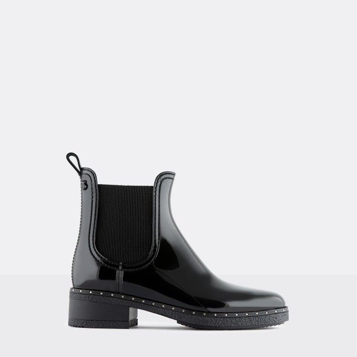 Lemon Jelly | Botins Pretos Vegan com Salto e Tachas CANDISS 01 - 10017236