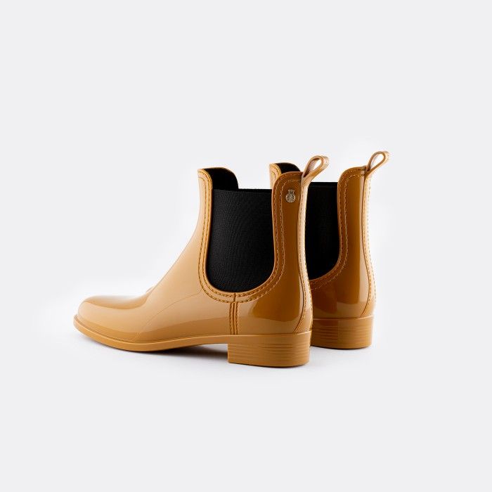 Lemon Jelly Woman | Vegan Yellow Rain Ankle Boots PISA 38 - 10017389