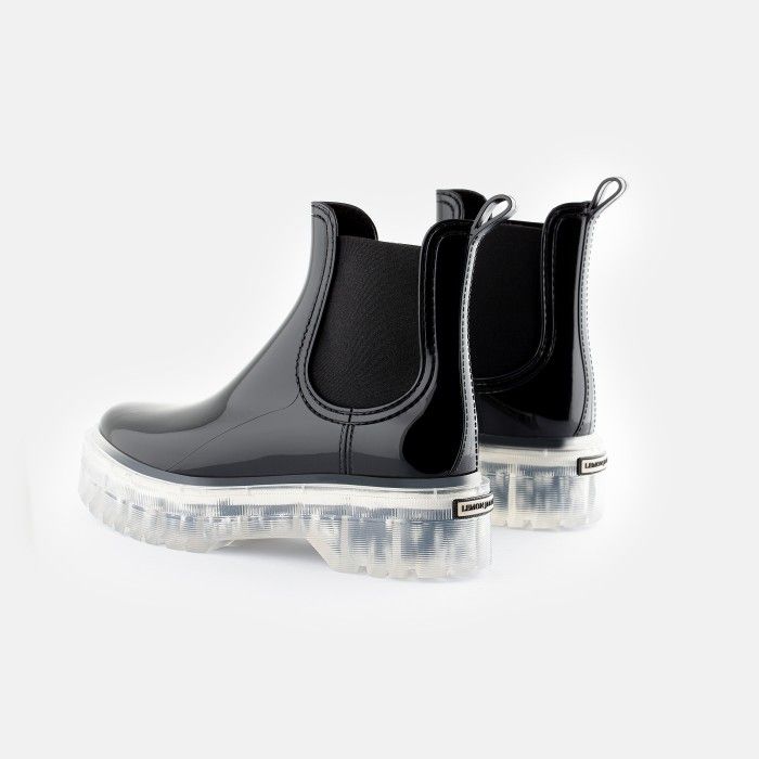 Lemon Jelly Women's Vegan Black Low Boots with Platform RAVYN 02 - 10017464