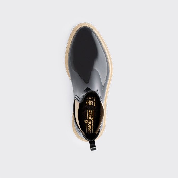 Lemon Jelly Platform Low Boots Black MAVIS 01 | Summer - 10018124