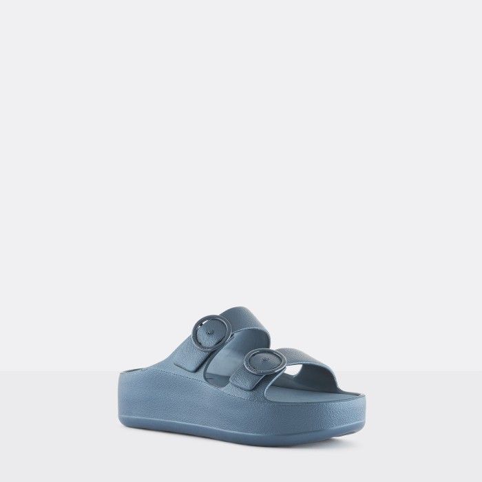 Lemon Jelly Platform Slides Blue GAIA 02 | Spring Summer 2021 - 10018267