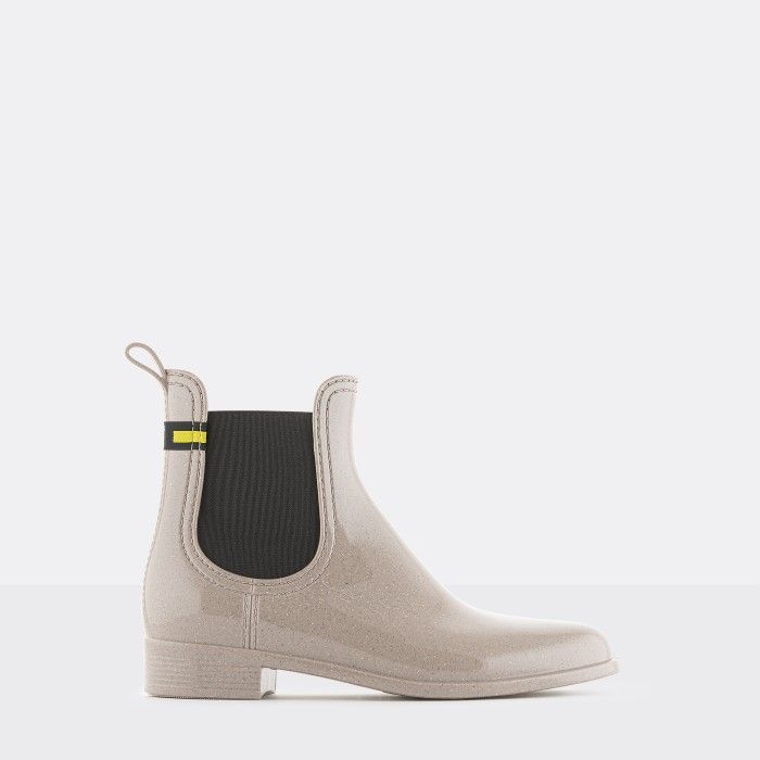 Lemon Jelly Vegan Recycled Grey Ankle Boots BRISA 12 - 10018729